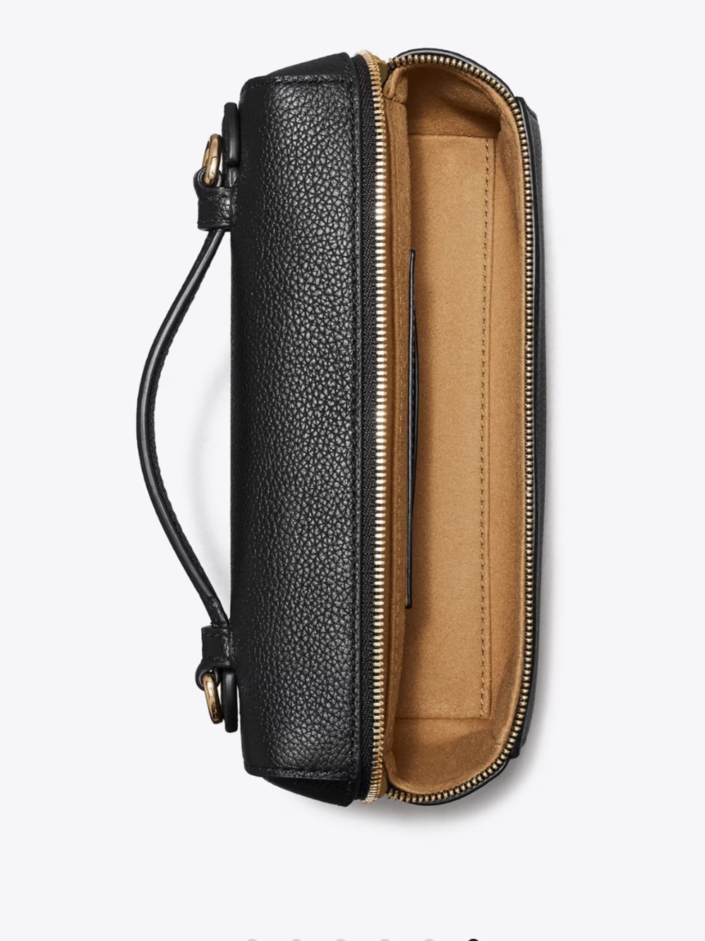 TORY BURCH SLIM ROMY TOP HANDLE
BAG in Black Leather Crossbody Bag  new - Picture 3 of 12